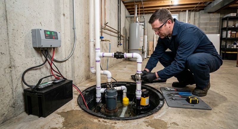 Basement Sump Pump Service in Pompano Beach, FL