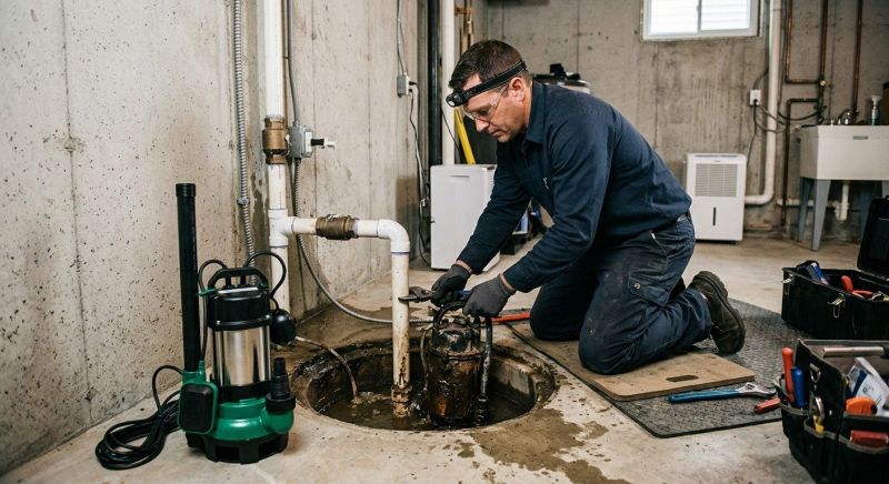 Ejector Pump Installation in Providence, RI